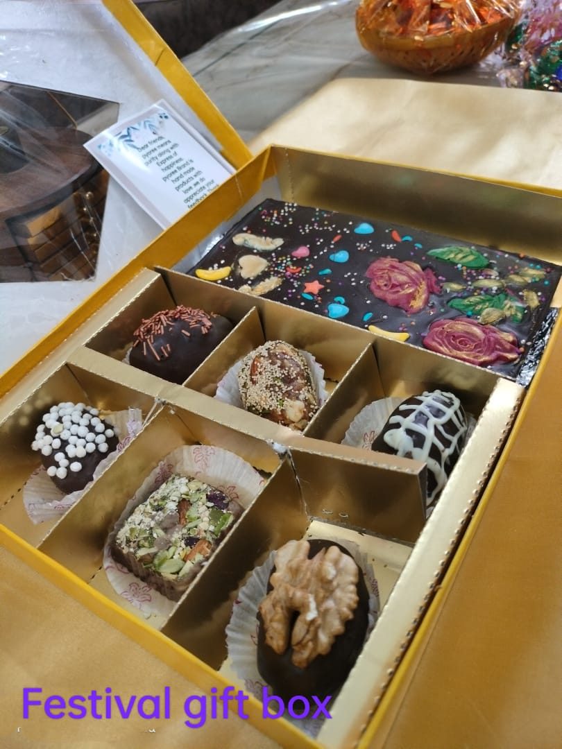 Festival chocolate box